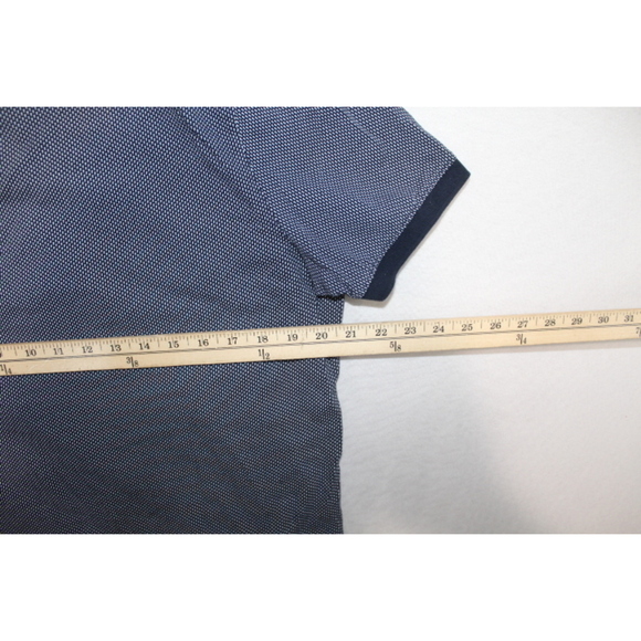 Michael Kors Men Golf Polo Shirt Blue Golf Polo Size Large - Picture 7 of 9